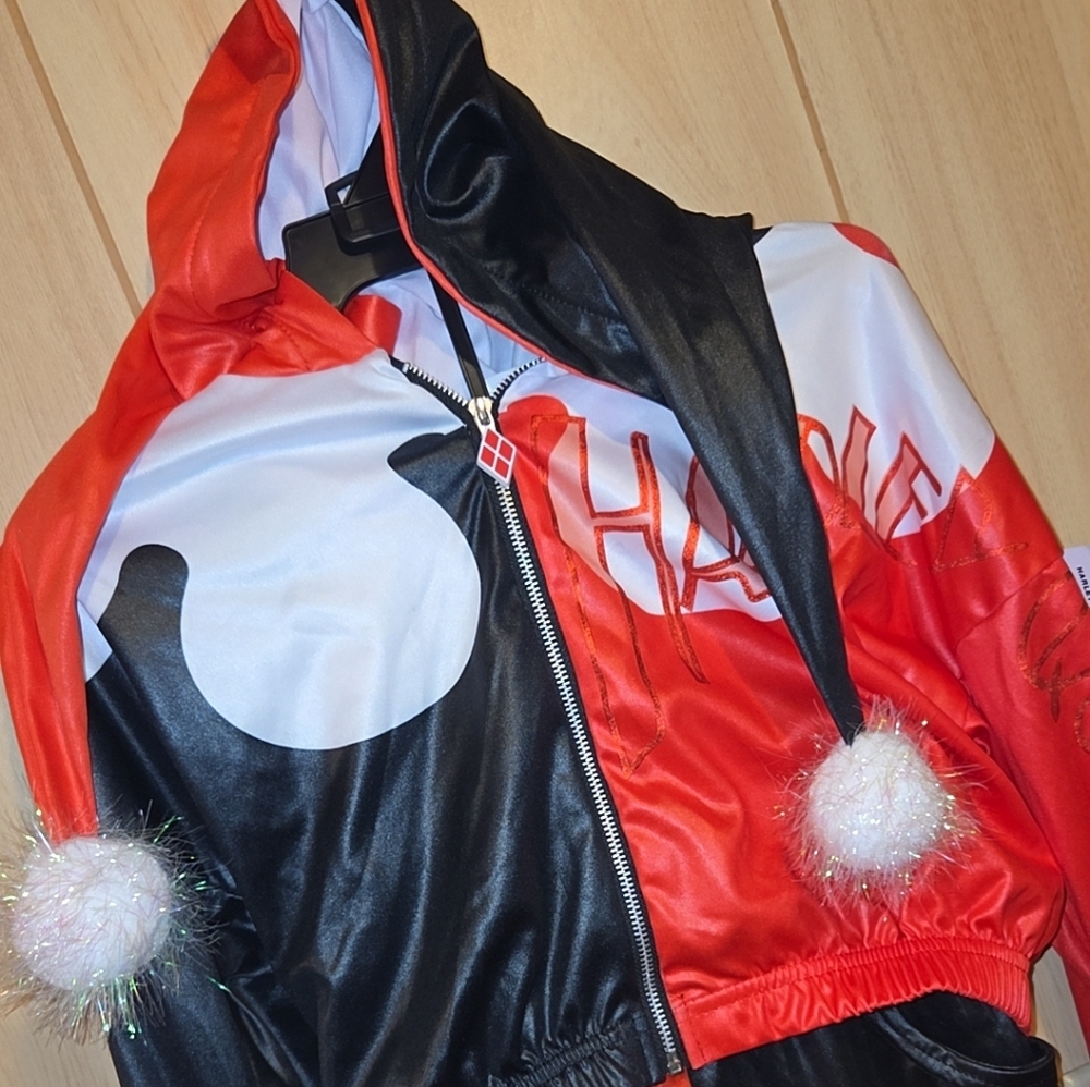 Harley Quinn Halloween Costume Girls Size Medium 7/8 New